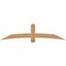 Ekena Millwork Bellingham Timber Gable Bracket, Western Red Cedar, 84"W x 21"H x 1 1/2"D x 5 1/2"F, 6/12 Pitch GBW084X21X0206BEL00SWR - alternate 1
